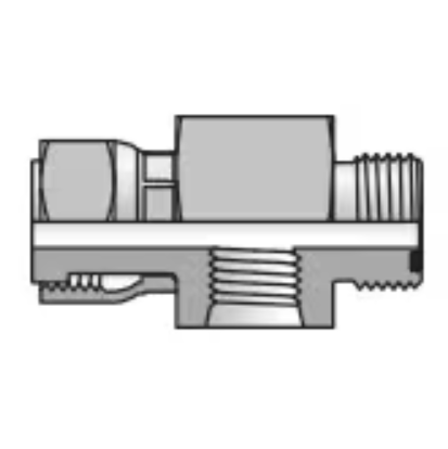 派克PARKER   锥螺纹接头  6-4 LOHL6G5TP-S FKM