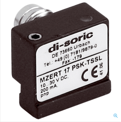 德国DI-SORIC  传感器    MZET 28 PSK-K-IBS